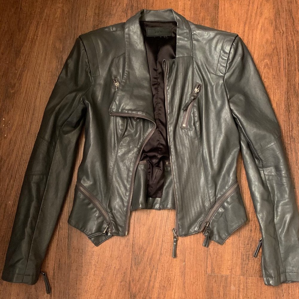 BlankNYC Faux Leather Jacket Size S